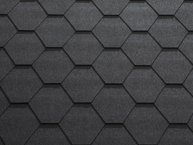 Бітумна гнучка черепиця економ Katepal KL чорний