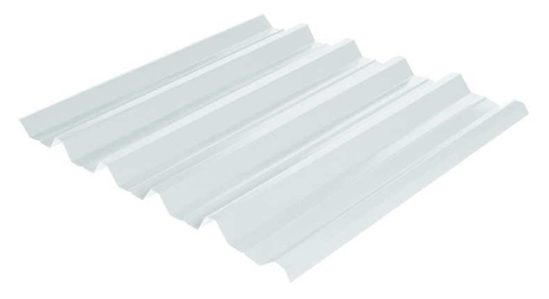 Профнастил НС-44 Мегасіті / 0,45 мм / RAL 9003 білий