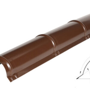 Планка ковзана напівкруглого No1 0,45 мм глянець (54) 2 метри