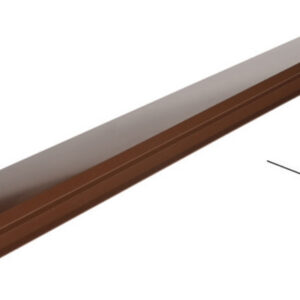 Планка карнизна 0,45 мм мат 8017 коричнева