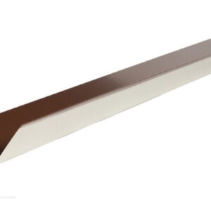 Металевий кут внутрішній 100 мм*100 мм завальцовка 0,44 м.квадратних 0,45 Китай.Глянець.