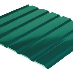 Профнастил фасадний С-18 (колір 6005 — зелений, глянець)