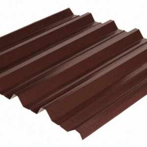 Профнастил НС-44 / RAL 8017 (коричневий) Мегасіті МАТ / 0,5 мм