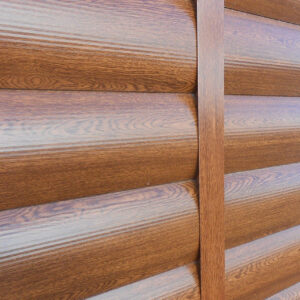 Металевий Сайдинг ⁇ 370 мм ⁇ Блок-хаус ⁇ золотий дуб ⁇ China ⁇ Дах-Сервіс ⁇