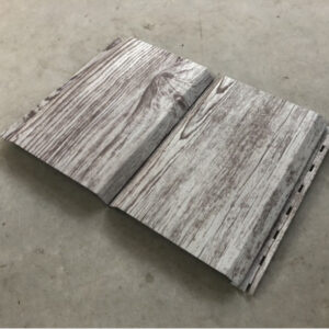 Металосайдинг "фальшбрус біле дерево" —