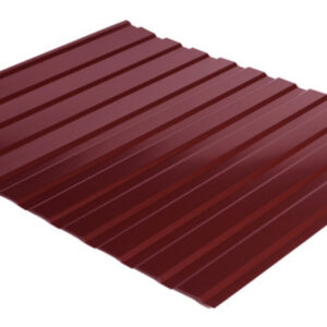 Профнастил фасадний С-10 (колір 3005 — бордовий, глянець)