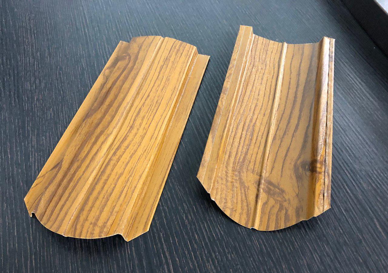 Штакетник 3 д напівкруглий двосторонній