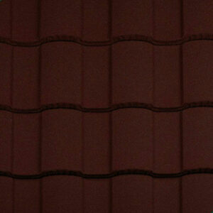 Композитна металочерепиця Metrotile Roman Bordeaux