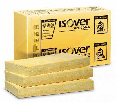Утеплювач мінеральна вата ISOVER (ІЗОВЕР) Штукатурний Фасад 100 мм 2,88 м2/кпк
