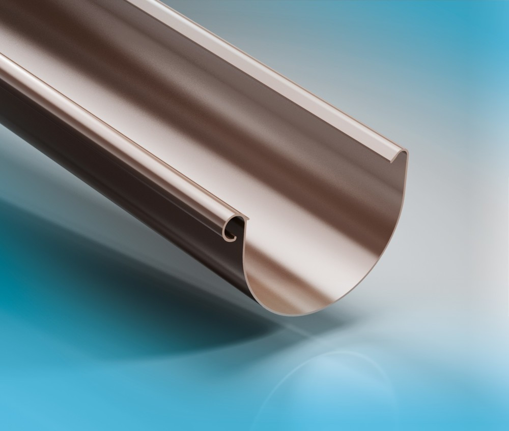 Ринва водостічна ProAQUA Ø 150 мм, 3 метри (Система 150/110 мм)