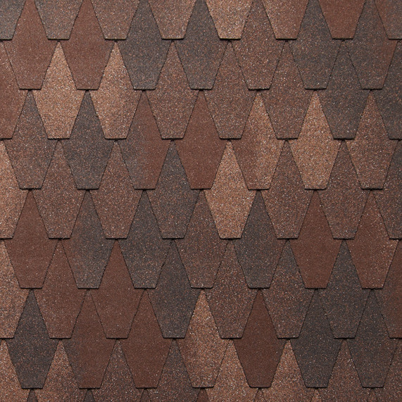 Черепиця бітумна ✓ Tegola Кастелло ✓ Тегола Преміум Кастелло / Tegola Premium Castello Береста