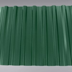 Профнастил покрівельний НС-20 RAL 6005 (зелений) PE 0.45 мм / Тайл