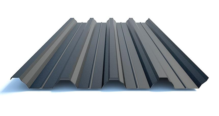 Профнастил Н 57 / 0.5 мм / Ре / RAL 7004