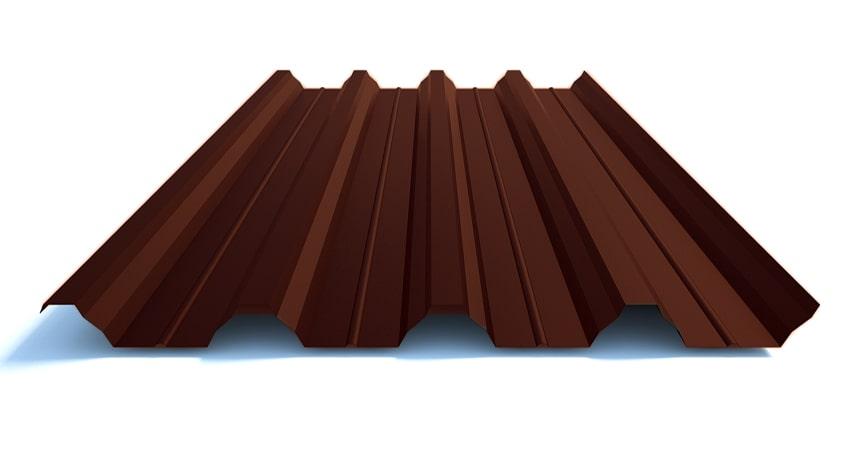 Профнастил Н 57 / 0.5 мм / Рема / RAL 8004