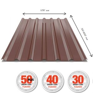 Ruukki T-20 RR 887, 0.5 мм глянець, Цинк 275