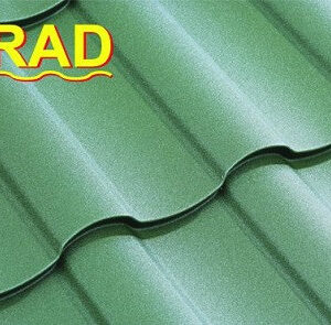 Модульна Черепиця Arad Modus RAL 6005 (зелена) PURMAT 0,5 мм "BLACHY PRUSZYNSKI"