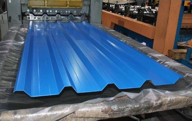 Профнастил Покрівельний "Тектум-С" НС-44 RAL 5005 — (синій PE 0,45 мм)