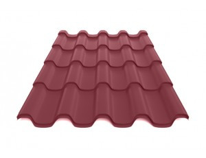 Металочерепиця Преміум 0,5 мм US Steel Ko↑ice — PEMA RAL