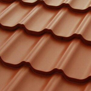 МЕТАЛОЧЕРЕПИЦЯ 0,45 мм-OMEGA НВН RAL 8017