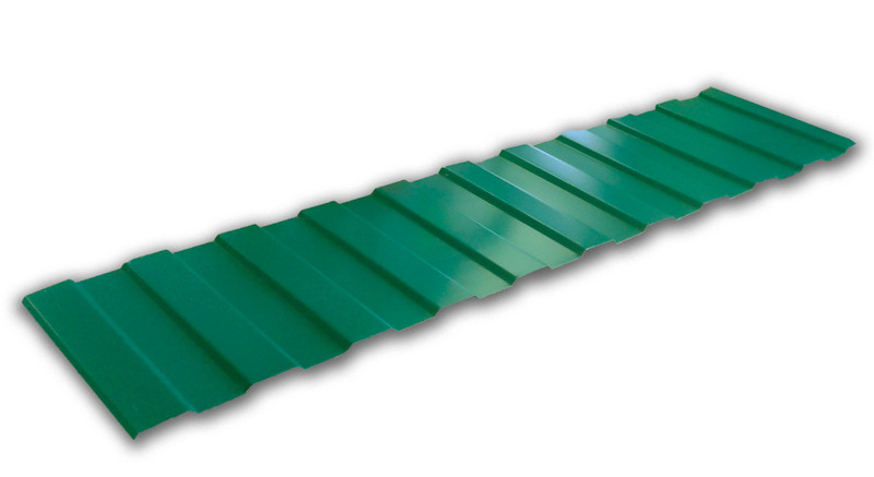 Профнастил С-10 / RAL 6005 глянець / 0,45 мм / Тектум-С