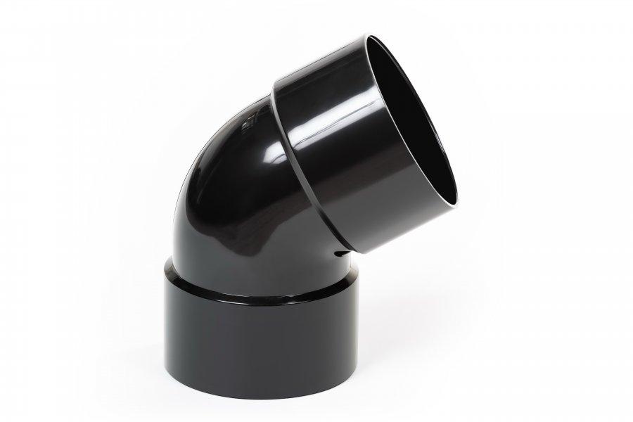 Коліно дворозтрубне Profil 75 мм