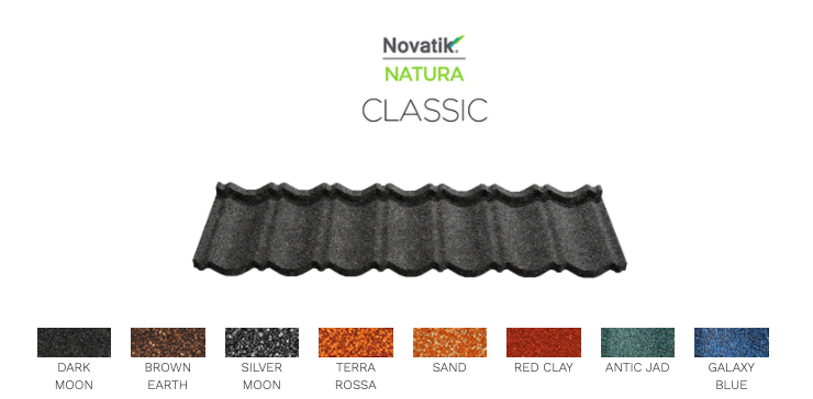Композитна черепиця Novatik NATURA CLASSIC