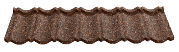 Композитна черепиця Novatik NATURA CLASSIC brown earth (коричневий)