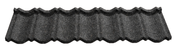 Композитна черепиця Novatik NATURA CLASSIC dark moon (чорний)