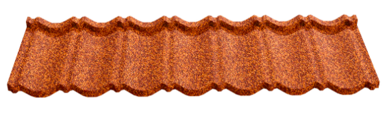 Композитна черепиця Novatik NATURA CLASSIC terra rossa (кирпичный)