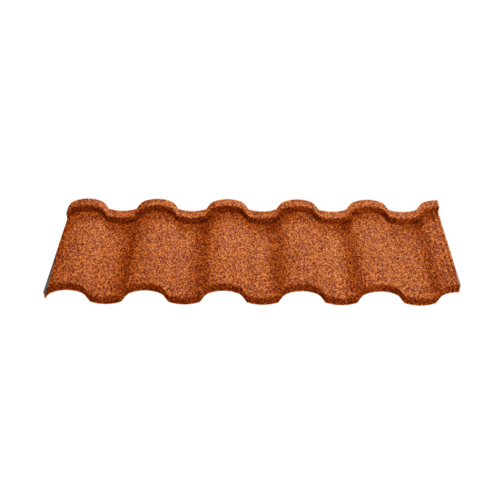 Композитна черепиця Novatik NATURA ROMAN terra rossa (цегляний)