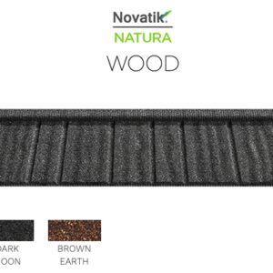 Композитна черепиця Novatik NATURA WOOD