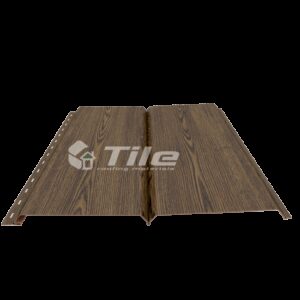 Металевий сайдинг фальшбрус-1 золотий дуб