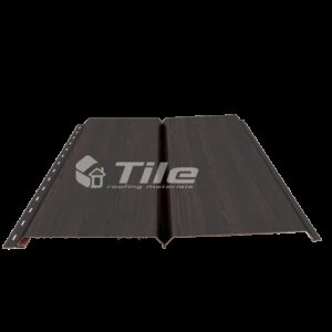 Металевий сайдинг фальшбрус ВЕНГЕ в плівці