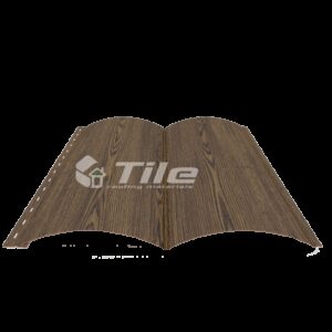 Металевий сайдинг Блок Хаус 0,4 мм Золотий дуб