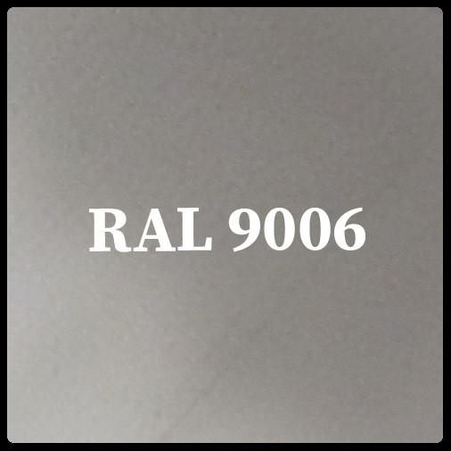 Гладкий лист 0,7 мм ⁇ RAL ⁇ MittalSteel ⁇ Zn 225 ⁇ 9006 - Сріблястий металік