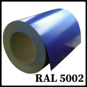 Сталь 0,5 мм листова PE ⁇ MittalSteel (Польща) RAL 5002