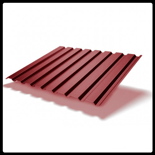 Профнастил для стін — ПС 20 — матовий 0,45 мм RAL 3005