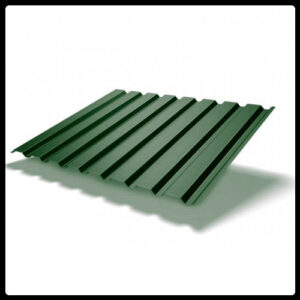 Профнастил для стін — ПС 20 — матовий 0,45 мм RAL 6005