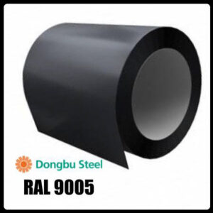 RAL 9005 — 0,7 мм ⁇ Гладкий Лист ⁇ "Dongbu Steel" (Юж. Корея )