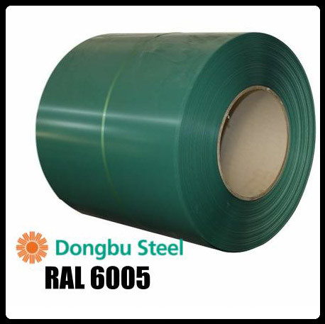RAL 6005 — 0,7 мм ⁇ Гладкий Лист ⁇ "Dongbu Steel" (Юж. Корея )