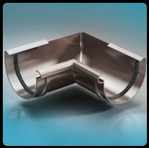 Кут ринви внутрішній 90° ProAqua Ø 150 мм (Система 150/110)