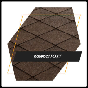 Бітумова черепиця KATEPAL Foxy Коричневий
