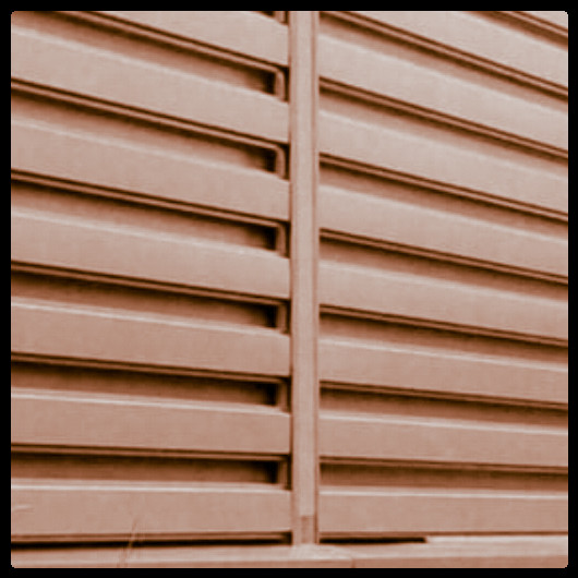 Ламель для забору Ранчо 130 мм / 0,45 мм / РЕМА RAL 8004-0,45 мм