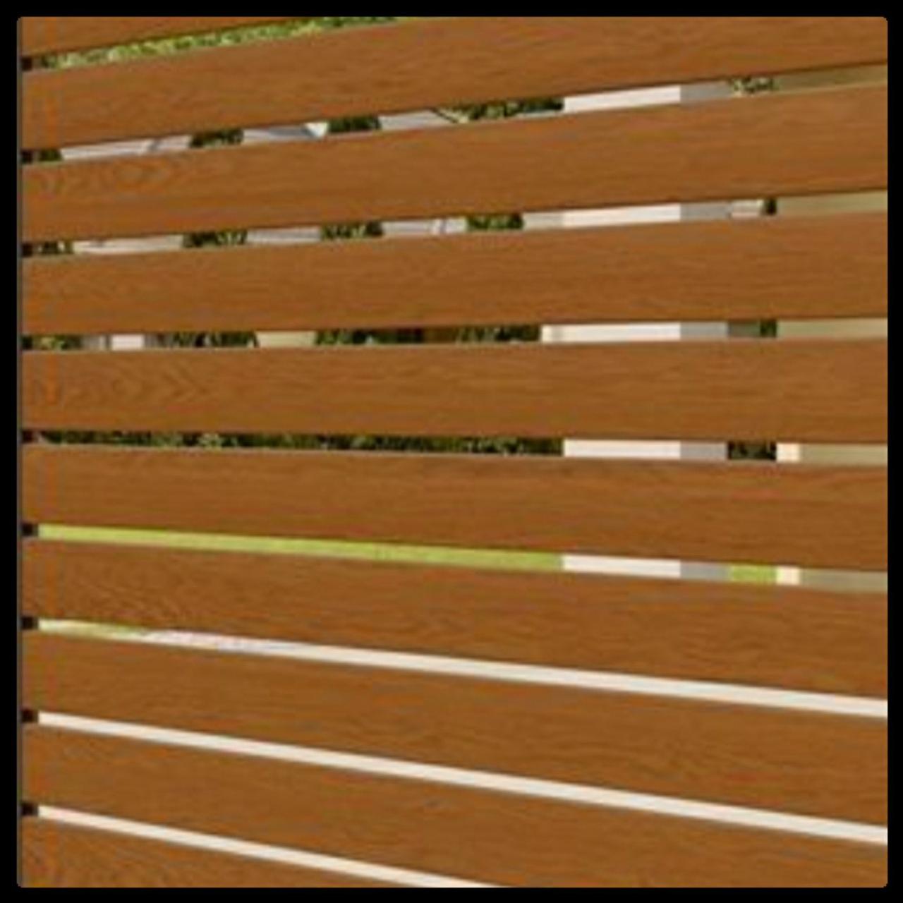 Ламель для забору Ранчо 130 мм / 0,45 мм / РЕМА Золотий дуб 0,4 мм