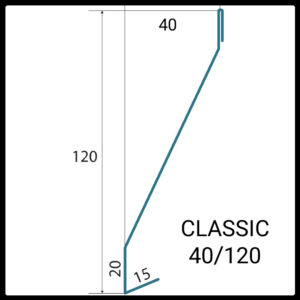 Забір жалюзі Класик