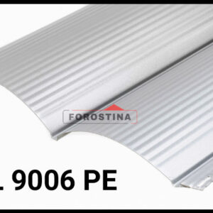 Металосайдинг 0,45 • блок-хаус • "Форостіна" RAL 9006