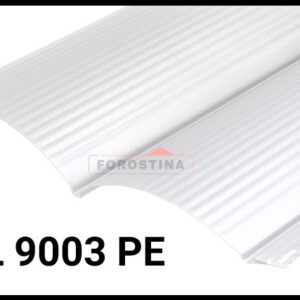 Металосайдинг 0,45 • блок-хаус • "Форостина" RAL 9003