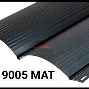 Металосайдинг 0,45 • блок-хаус • "Форостина" RAL 9006