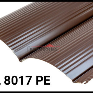 Металосайінг 0,5 • блок-хаус • "Форостина" RAL 8017 глянець