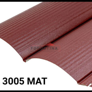 Металосайдинг 0,5 • блок-хаус • "Форостина" RAL 3005 Мат